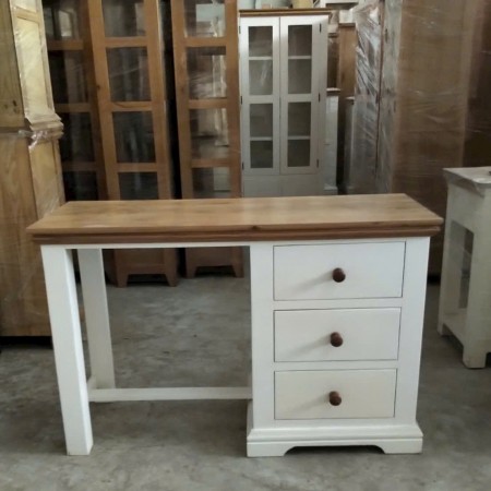 Oak04 : Bộ Bàn Trang Điểm Gỗ Sồi Kèm Gương Xoay